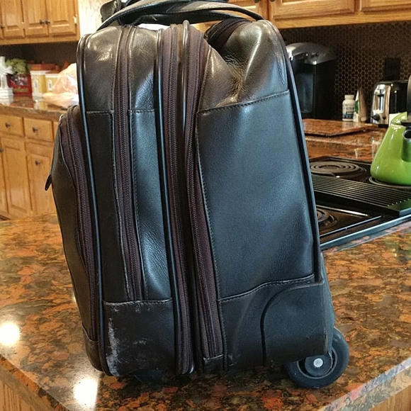 Hartman Luggage Bags Hartman Luggage Briefcase On Rollers Poshmark